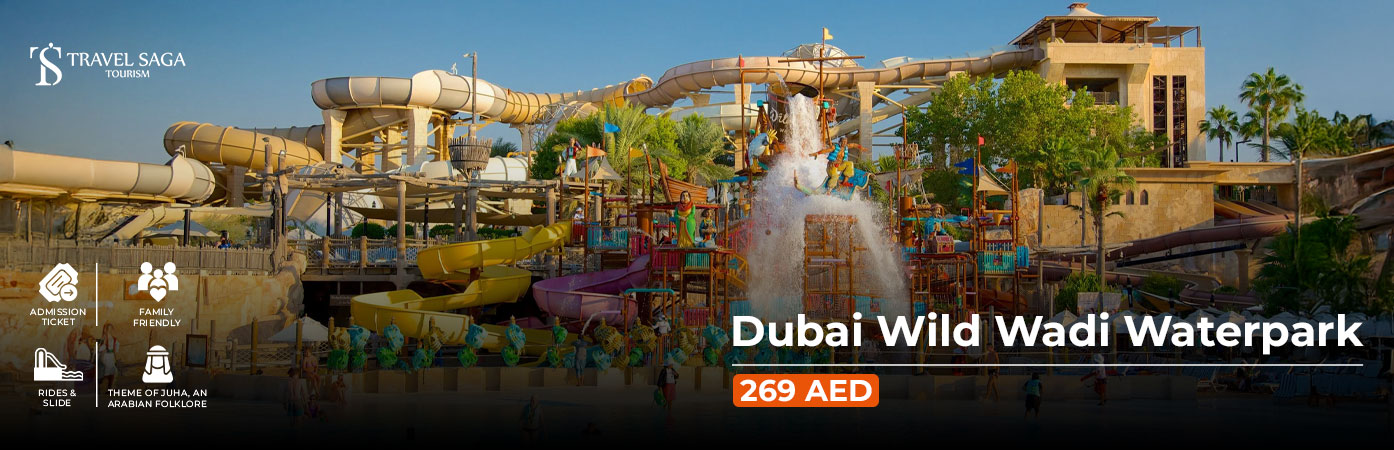 Book Dubai Wild Wadi Waterpark Tickets for exciting splash adventure
