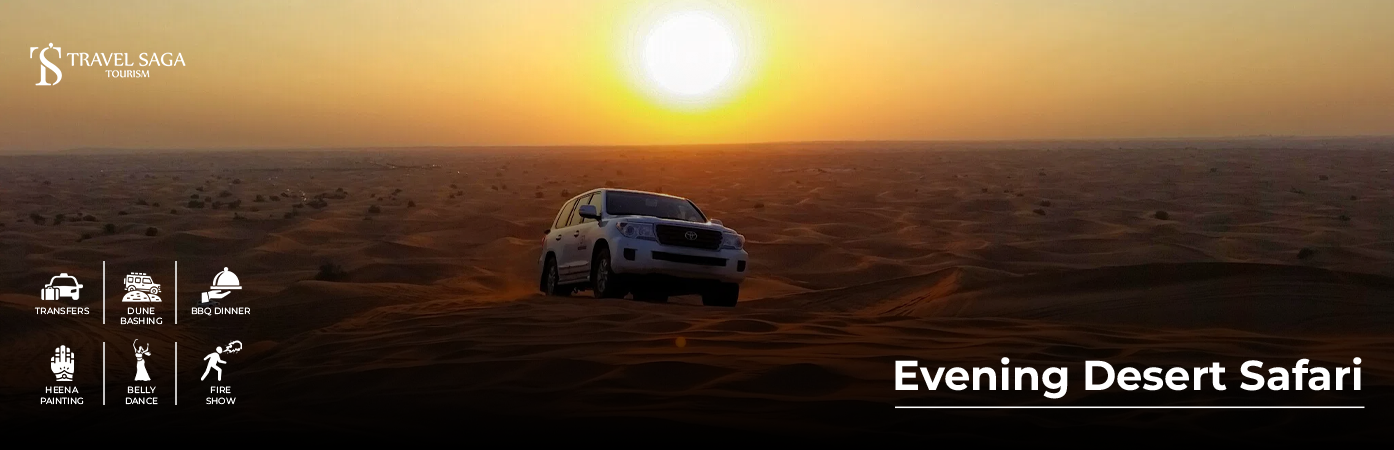 Book Evening Desert Safari Dubai dune bashing experience