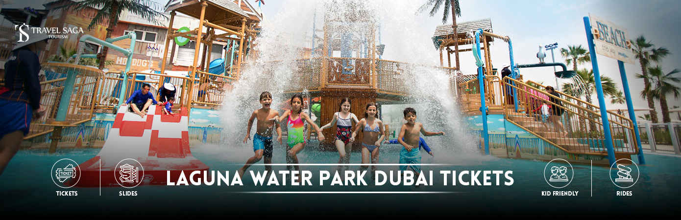 Laguana Water park Dubai bt banner by Travel Saga Tourism