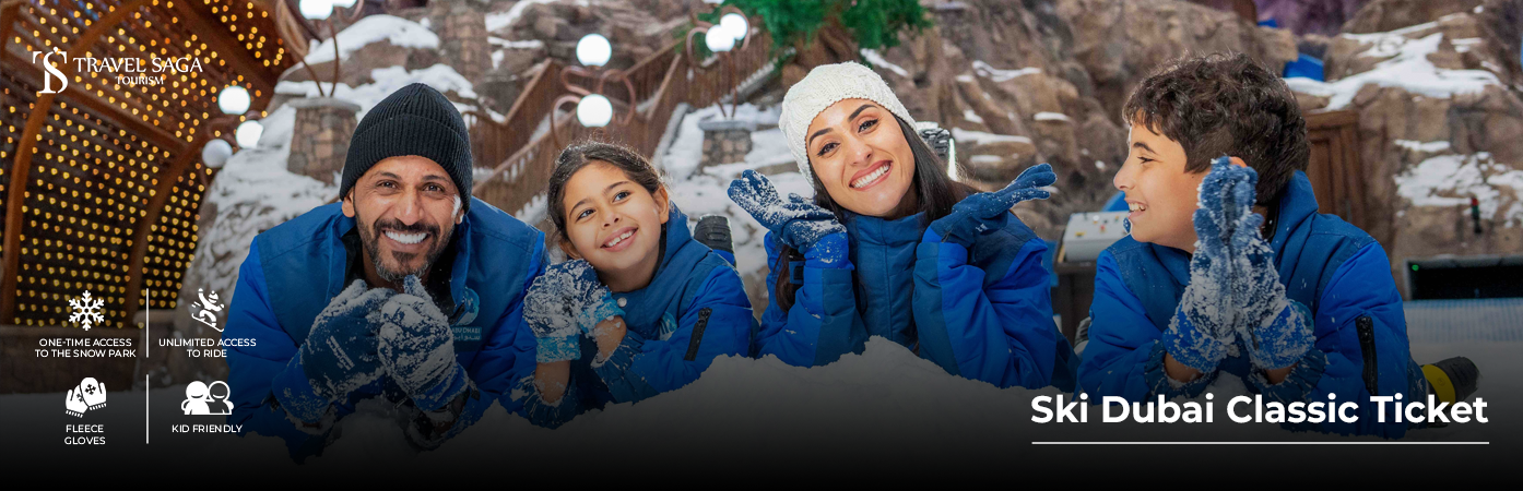 Book Ski Dubai Classic Ticket family winter adventure UAE