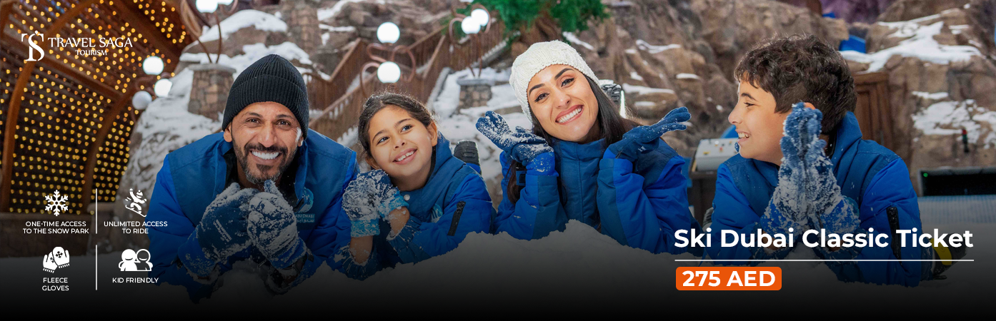 Book Ski Dubai Classic Ticket family winter adventure UAE