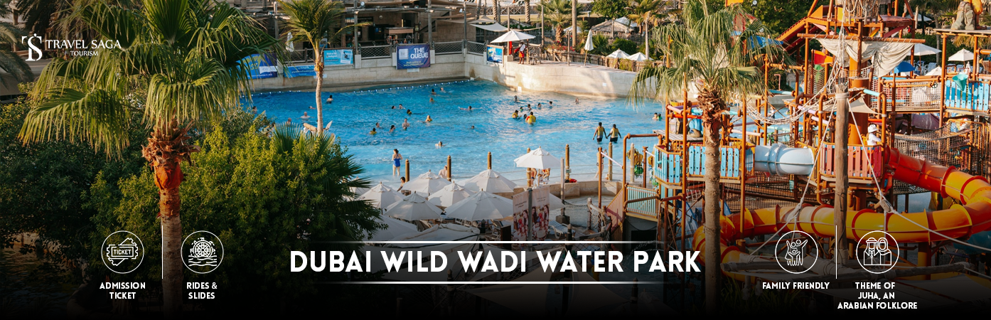 wild wadi water park ticket prices | wild wadi water park photos BT Banner By Travel Saga Tourism