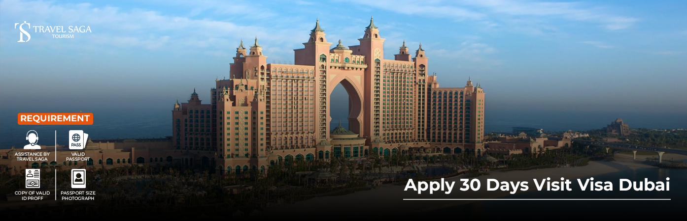 Apply 30 Days Visit Visa Dubai online process