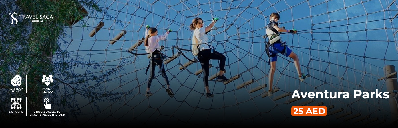 Book Aventura Parks Dubai Tickets active outdoor fun