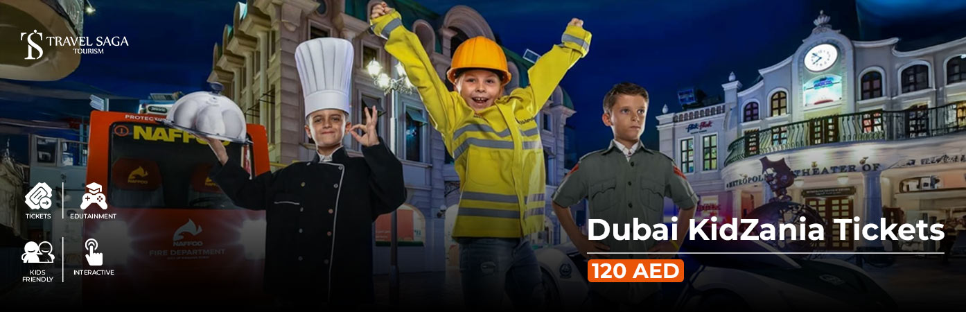 Book Dubai KidZania Tickets children learning activity