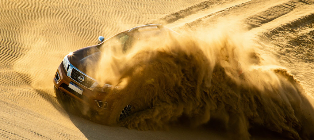 Desert safari car bashing