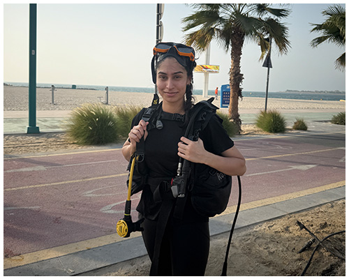 scuba diving