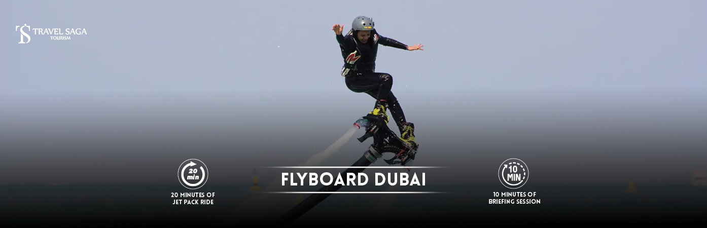 Dubai Flyboard| Flyboard dubai marina BT Banner By Travel Saga Tourism