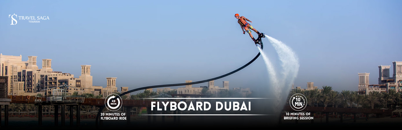 Flyboard in Dubai | Flyboard dubai marina BT banner Travel Saga Tourism