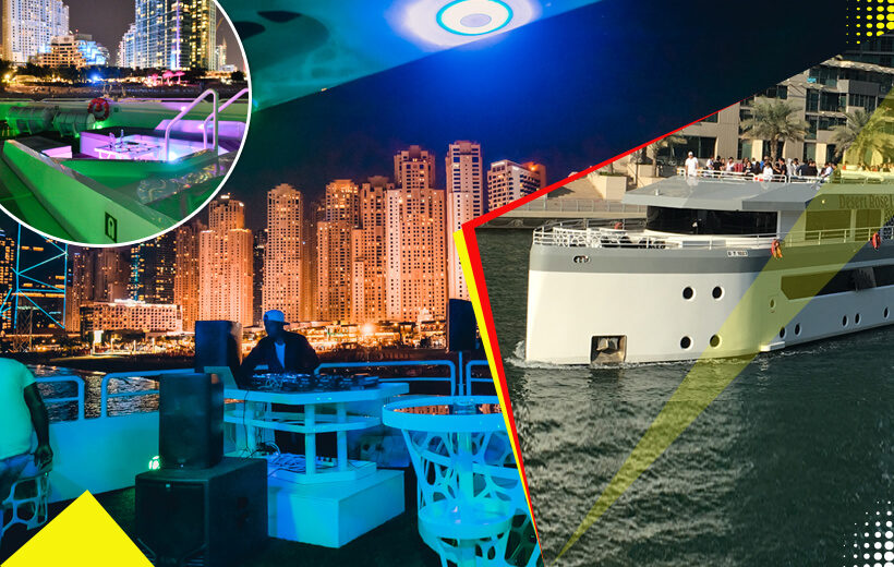 5 Star Mega Yacht Dinner Cruise in Dubai