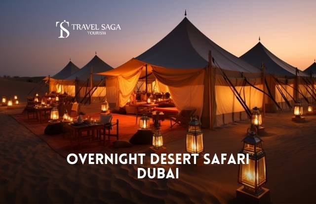 Desert Safari with Night Stay in AC Tent