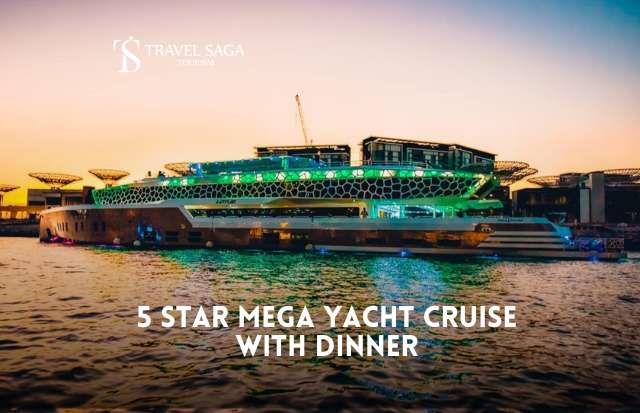 5 Star Mega Yacht Cruise With Dinner