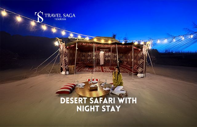 Book Desert Safari with Night Stay