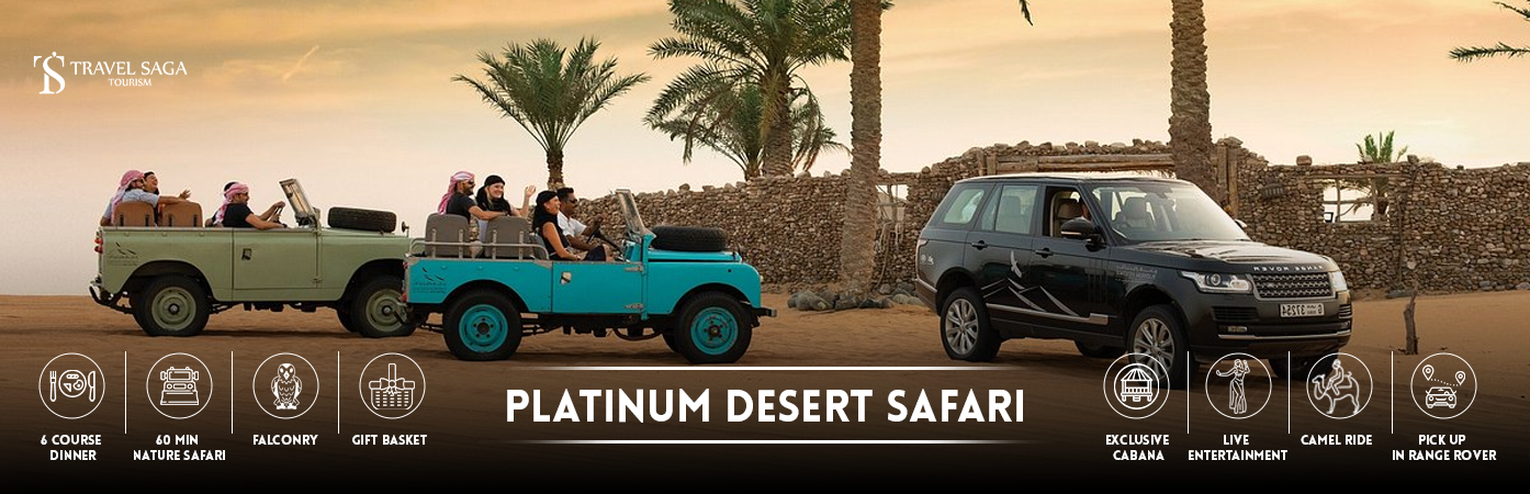 Conservation Drive and Breakfast | al maha resort BT Banner By Travel Saga Tourism