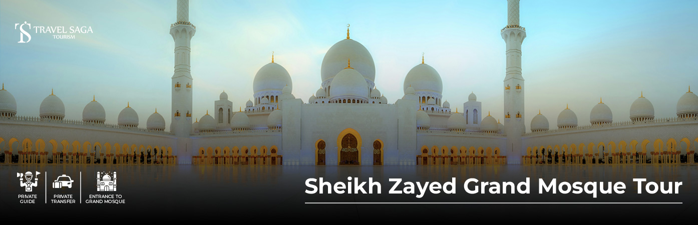 Sheikh Zayed Grand Mosque tour experience with visitors