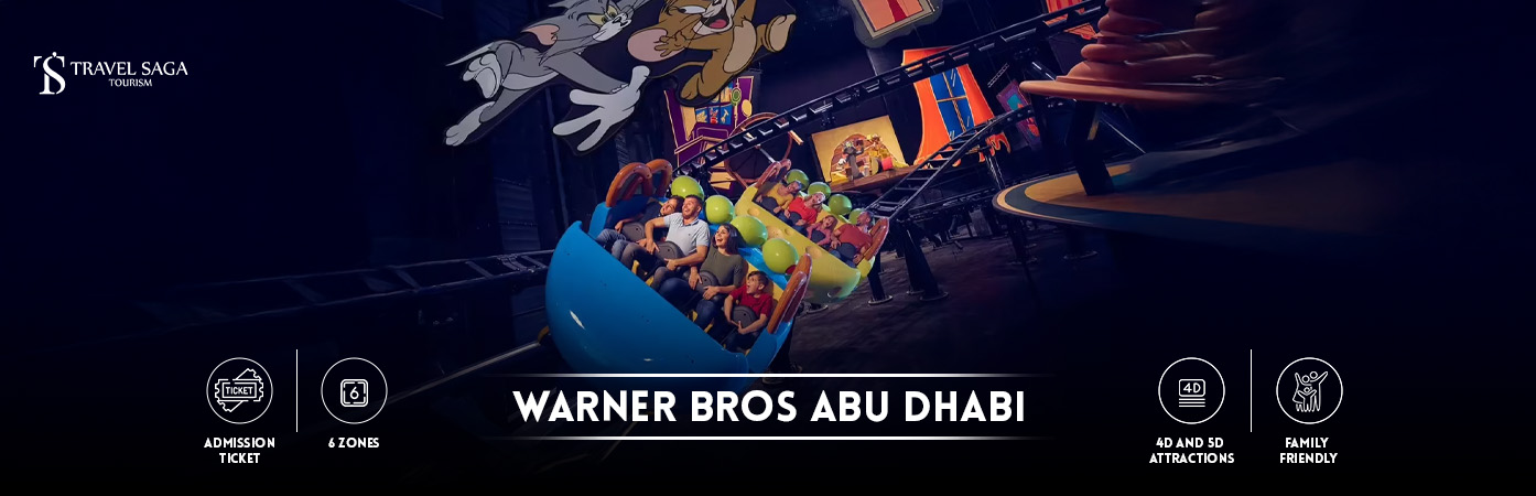 Warner bros world | Warner bros tickets BT banner Travel Saga Tourism