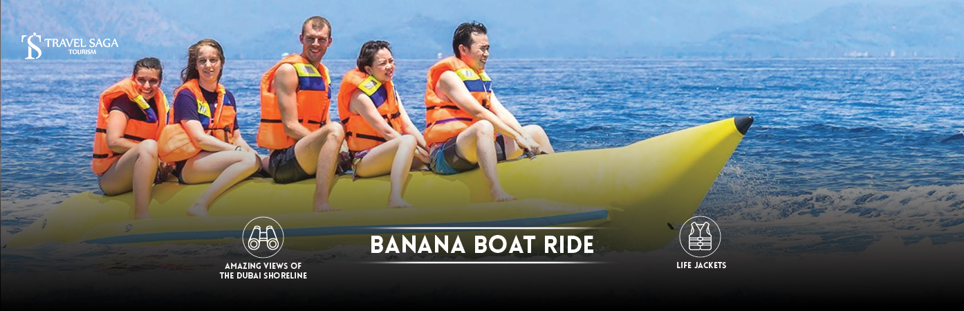 banana boat ride | Banana Ride BT Banner By Travel Saga Tourism