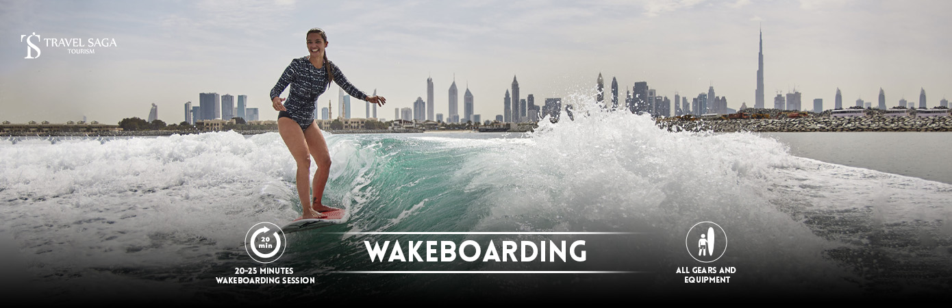 Wakeboarding Dubai BT banner by Travel Saga Tourism