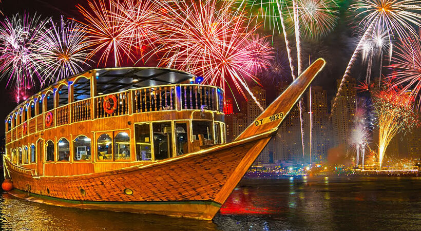 New Year Party at Dhow Cruise Marina - 2023