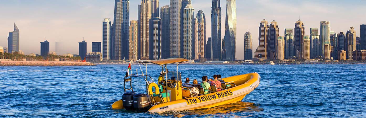 The Yellow Boats Ride in Dubai