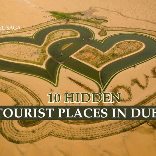 Tourist Places in Dubai blog banner by Travel Saga Tourism