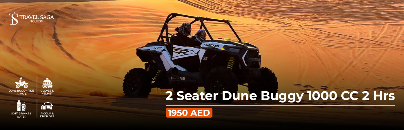Dune Buggy Self Drive 1000 CC 2 Seater BT Banner by Travel Saga Tourism