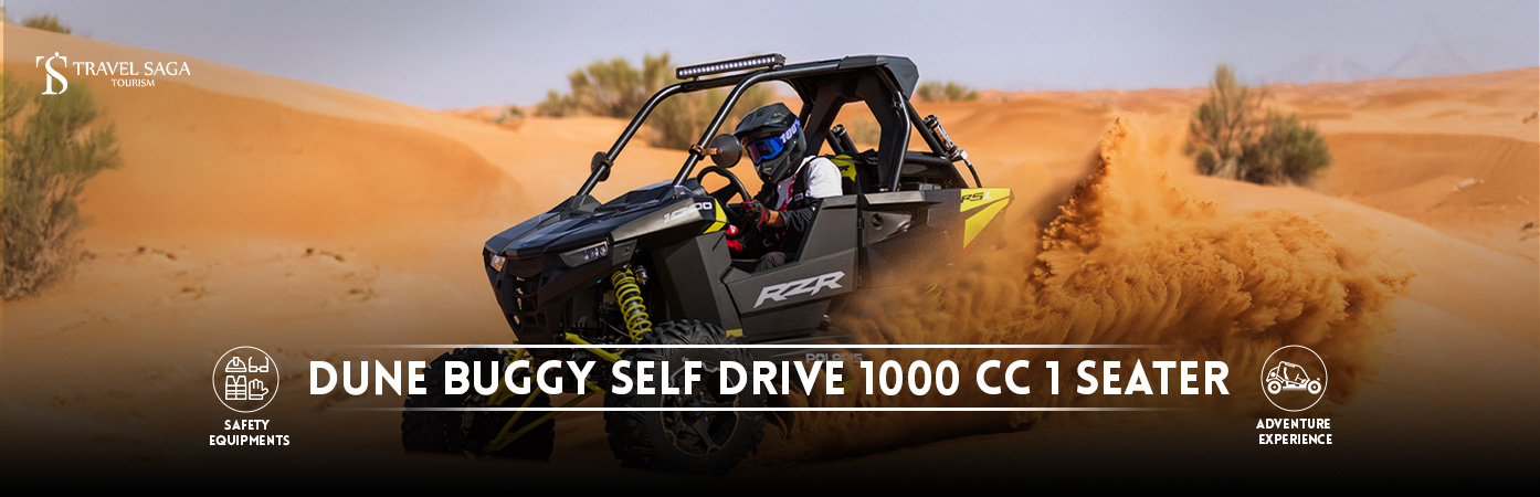 Dune Buggy 1000 CC 1 seater bt banner by Travel Saga Tourism