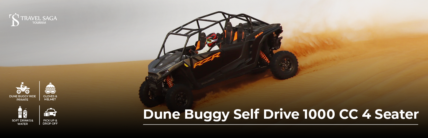 Dune Buggy Self Drive 1000 CC 4 Seater BT Banner by Travel Saga Tourism