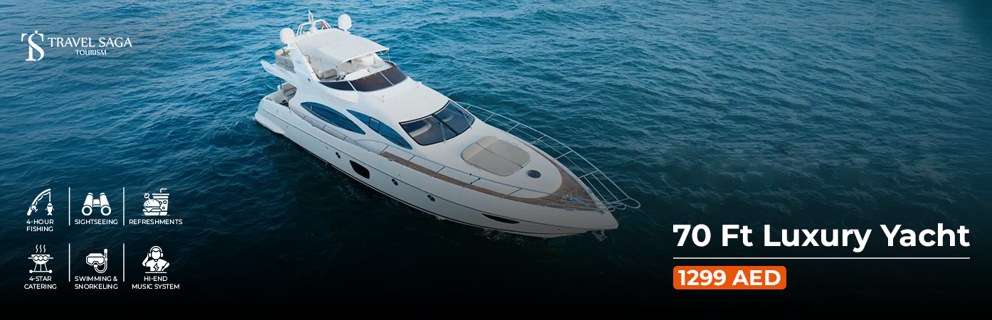 Book 70 Ft Luxury Private Yacht Dubai – Up To 20 People experience