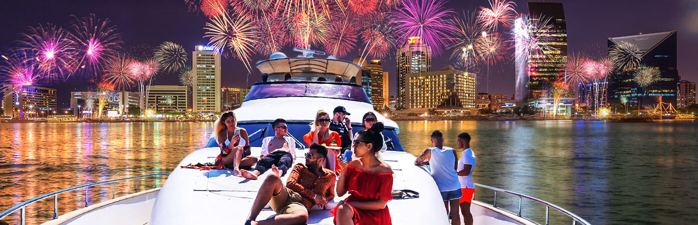 mega yacht dubai new year's eve