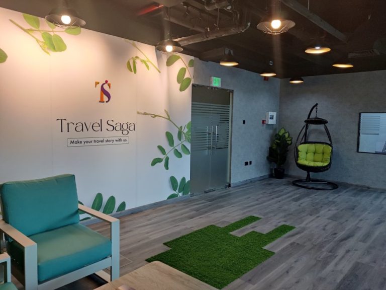 Travel Saga office entrance