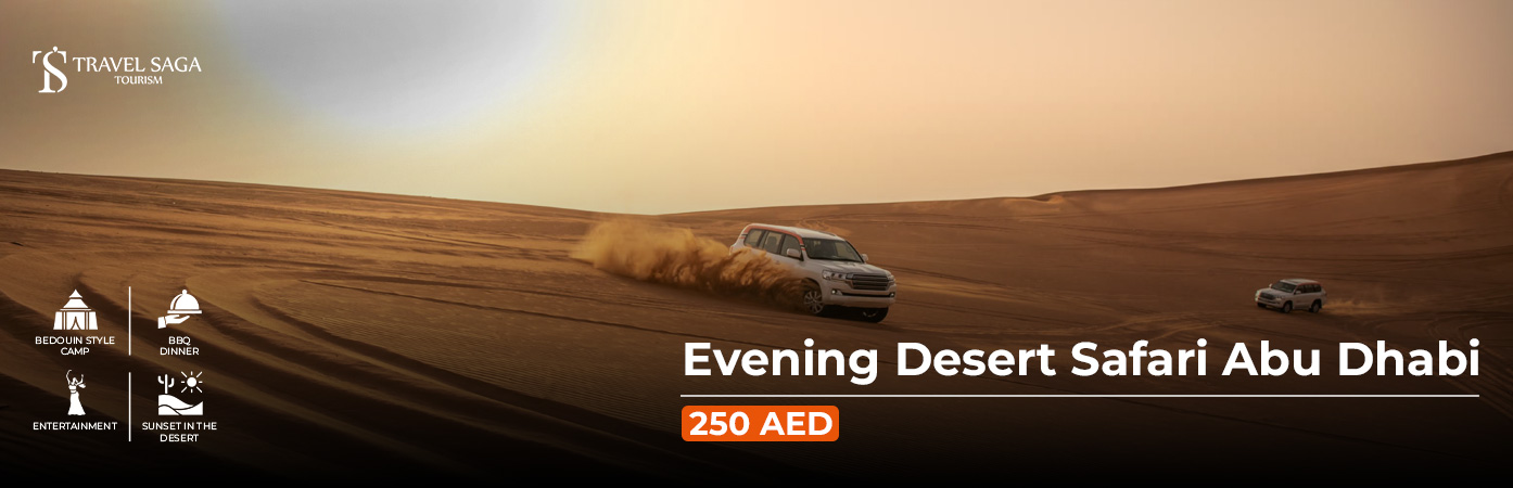 Book Evening Desert Safari Abu Dhabi Tour dune bashing experience