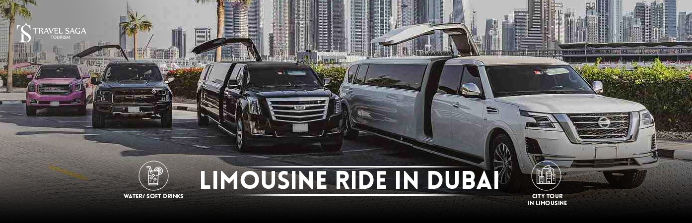 Limousine ride dubai | limousine service dubai BT Banner By Travel Saga Tourism