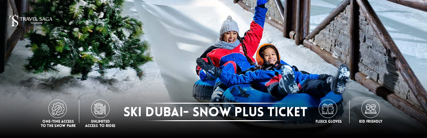 Ski Dubai Snow Park bt banner by Travel Saga Tourism