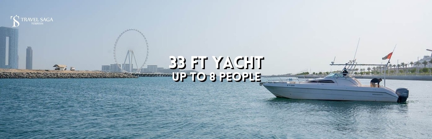 33 FT Yacht | fishing yacht BT banner travel saga tourism