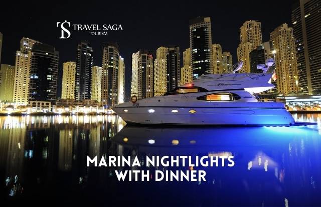 Marina Nightlights With Dinner – Shared Yacht Tour