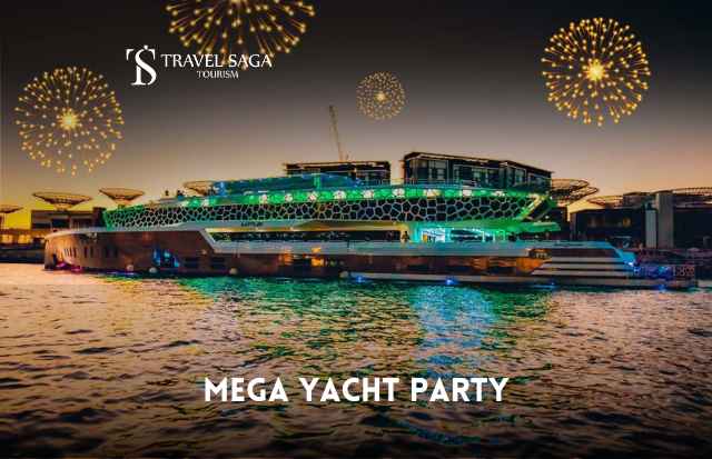 Mega Yacht Party with Unlimited Food and Beverages