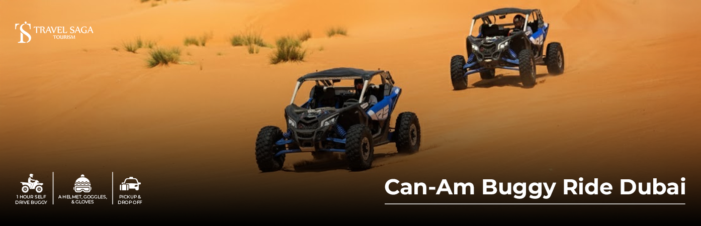 Can Am Buggy Ride Dubai BT Banner by Travel Saga Tourism
