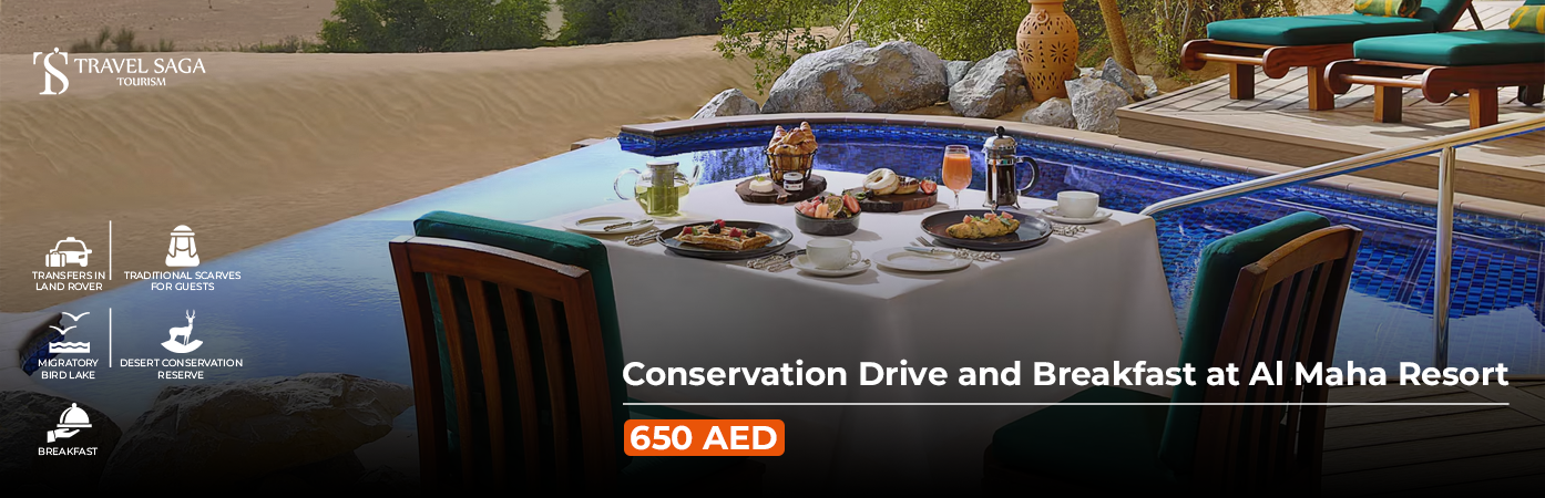 Conservation Drive and Breakfast BT Banner by Travel Saga Tourism