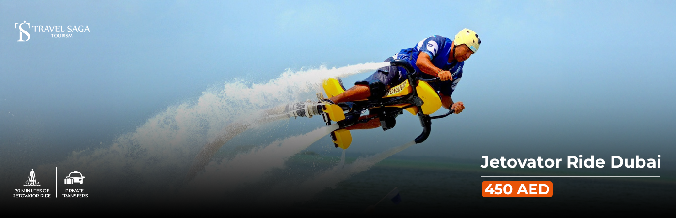 Book jetovator ride dubai thrilling water ride