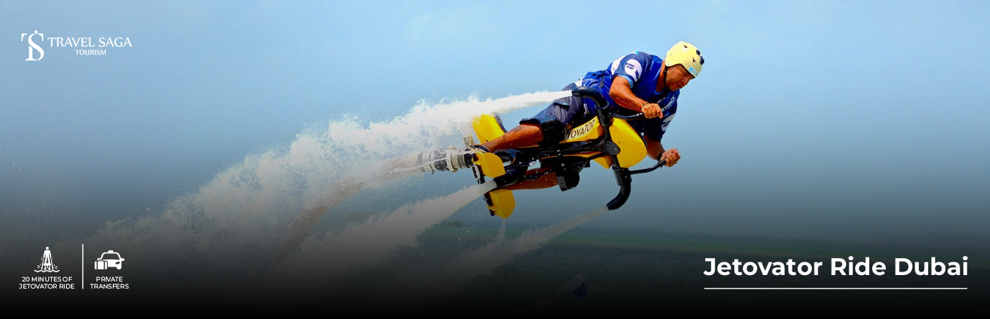 Book jetovator ride dubai thrilling water ride