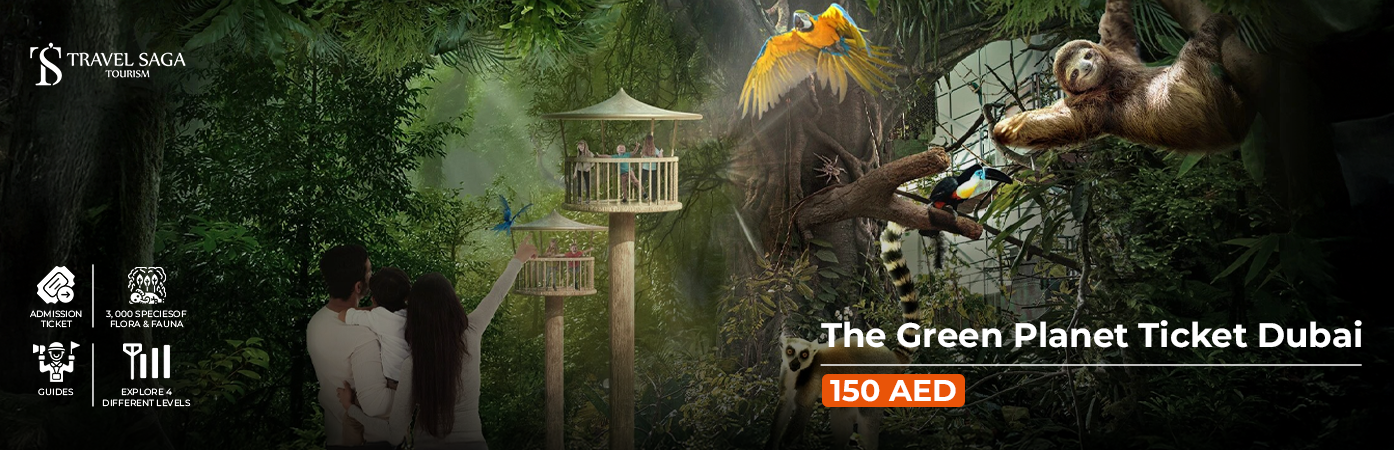 Book The Green Planet Ticket Dubai tropical ecosystem visit