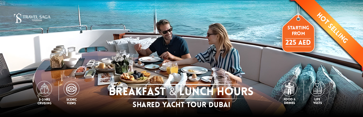 Yatch tour with lunch BT banner travel saga tourism