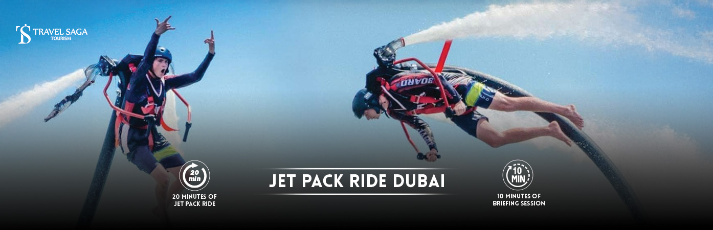 jet pack ride Dubai | Jetpack Water Sports BT Banner by Travel Saga Tourism