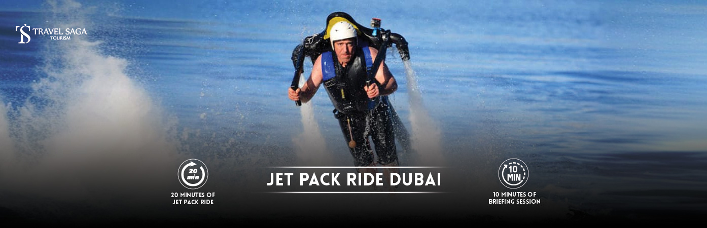 jet pack ride Dubai | jet pack ride BT Banner by Travel Saga Tourism