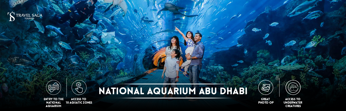 National Aquarium Abu Dhabi | National Aquarium tickets thumbnail travel saga tourism