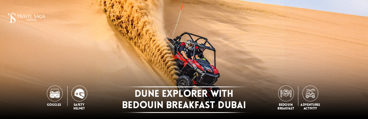 Dune Explorer with Bedouin Breakfast bt banner by Travel Saga Tourism