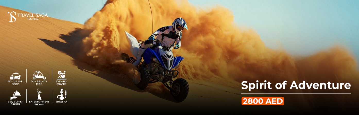 Book Spirit of Adventure Experience in Dubai outdoor fun