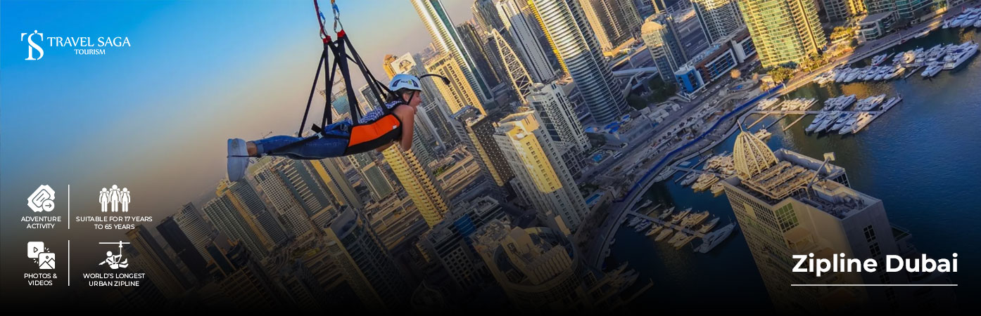 Book Zipline Dubai Tickets thrilling aerial adventure
