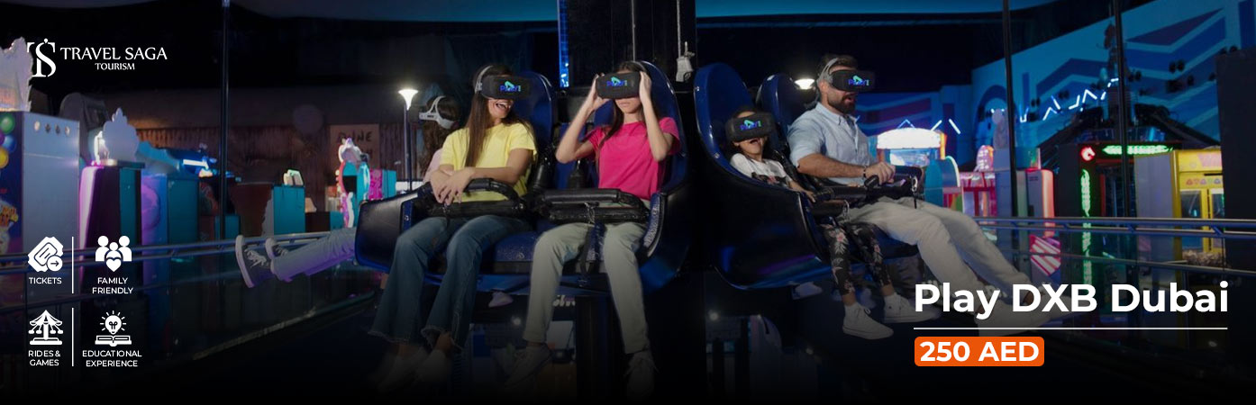 Play DXB Dubai BT Banner by Travel Saga Tourism